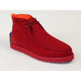 Men's TAYNO Wallabee Style Chukka Boots Soft Micro Suede MOJAVE S Red - J.Valintin Men's Wear Legend - Mojave S - Red - 9