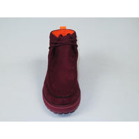 Men's TAYNO Wallabee Style Chukka Boots Soft Micro Suede MOJAVE S Wine - J.Valintin Men's Wear Legend - Majove S - Wine - 9