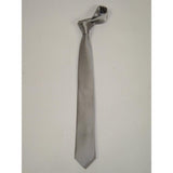 Men's Tie and Hankie Set by J.Valintin Collection #Pro6 Solid Gray Slim - J.Valintin Men's Wear Legend - Pro6 - gray