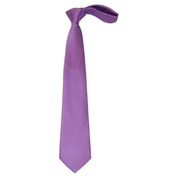 Mens Tie ZENIO By Stacy Adams Slim Narrow Twill Woven Soft Silky Z17 Lavender - J.Valintin Men's Wear Legend - 24771