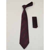 Men's Tie/Hankie Set Soft Microfiber Silky Vito Rofolo by J.Valintin VTR - 59 - J.Valintin Men's Wear Legend - VTR - 59