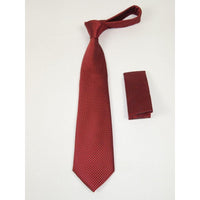 Men's Tie/Hankie Set Soft Microfiber Silky Vito Rofolo by J.Valintin VTR - 61 - J.Valintin Men's Wear Legend - VTR - 61