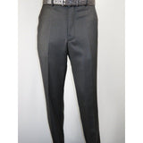 Mens Vitali Three Piece Suit Vested Semi Shiny Sharkskin M3090 Charcoal Gray - J.Valintin Men's Wear Legend - 73682