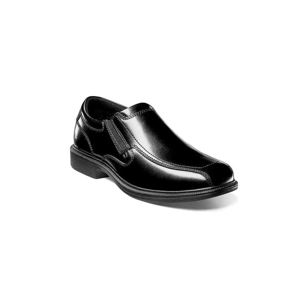 Nunn Bush Bleeker Street Bike Toe Slip On Comfortable Shoes Black 84357 - 001 - J.Valintin Men's Wear Legend - 84357 - 001_7_M