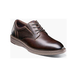 Nunn Bush Griff Plain Toe Oxford Walking Shoes Brown Multi 85078 - 249 - J.Valintin Men's Wear Legend - 85078 - 249 - 7 M