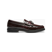 Nunn Bush Keaton Moc Toe Tassel Slip On Shoes Burgundy Multi 84198 - 641 - J.Valintin Men's Wear Legend - 84198 - 641 - 7 M