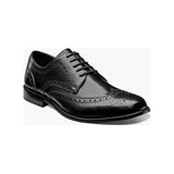 Nunn Bush Nelson Wingtip Oxford Dress Shoes Leather Black 84525 - 001 - J.Valintin Men's Wear Legend - 84525 - 001 - 7 M