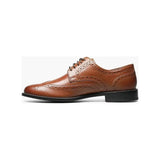 Nunn Bush Nelson Wingtip Oxford Dress Shoes Leather Cognac 84525 - 221 - J.Valintin Men's Wear Legend - 84525 - 221 - 7 M