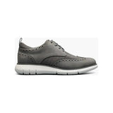 Nunn Bush Stance Knit Wingtip Oxford Walking Shoes Gray Multi 85072 - 062 - J.Valintin Men's Wear Legend - 85072 - 062 - 7