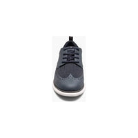 Nunn Bush Stance Knit Wingtip Oxford Walking Shoes Navy Multi 85072 - 492 - J.Valintin Men's Wear Legend - 85072 - 492 - 7