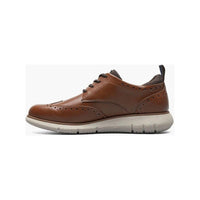 Nunn Bush Stance Wingtip Oxford Walking Shoes Lightweight Cognac Multi 85055 - 229 - J.Valintin Men's Wear Legend - 85055 - 229_M_8