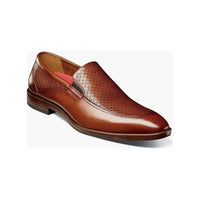 Stacy Adams Aiden Moc Toe Slip On Shoes Cognac 25655 - 221 - J.Valintin Men's Wear Legend - 25655 - 221 - 7