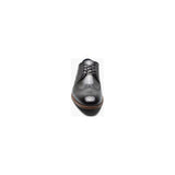 Stacy Adams Brayden Wingtip Oxford Shoes Smooth Leather Gray 25635 - 020 - J.Valintin Men's Wear Legend - 25635 - 020_7_M