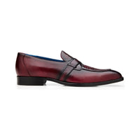 Belvedere Shoes Tornado Genuine Alligator Italian Calf Slip-on Burgundy R74