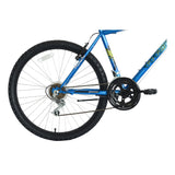 Titan Pioneer 18-Speed Steel Men's Mountain Bike, Blue White Fast Shipping